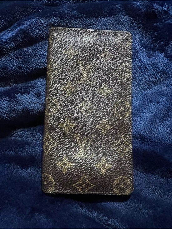 Louis Vuitton Accessories - Louis Vuitton Monogram Long Wallet in Dark Brown and Tan